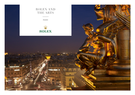 Rolex and the Arts