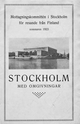 Stockholm För Resande Från Finland