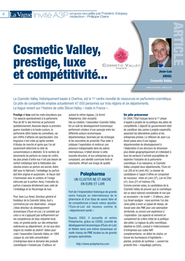 Cosmetic Valley, Prestige, Luxe Et Compétitivité