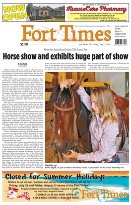 Horse Show and Exhibits Huge Part of Show