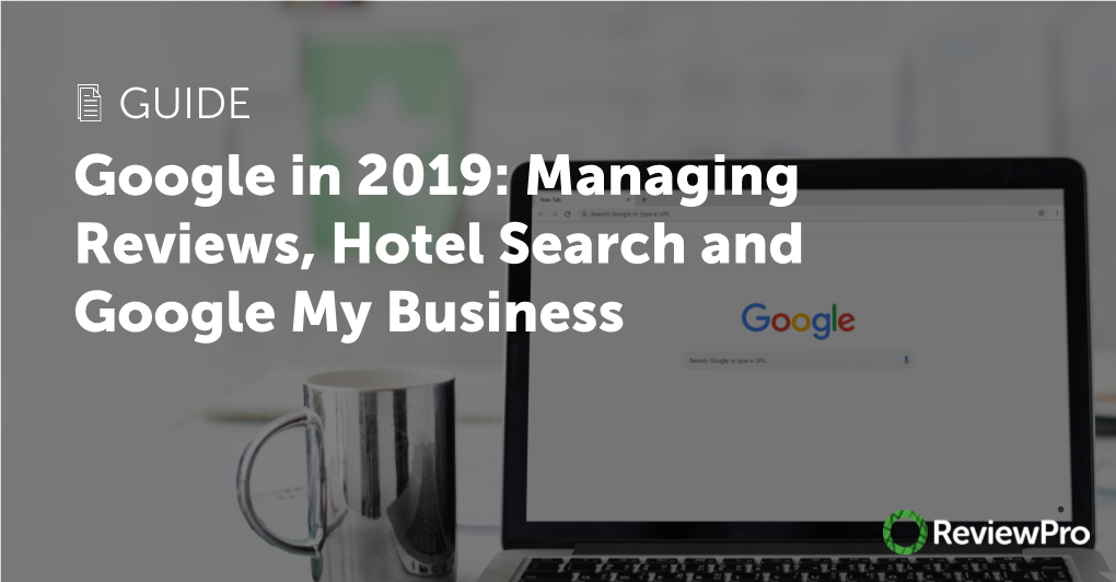 Managing Reviews, Hotel Search and Google My Business INDEX