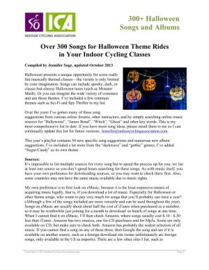 300+ Halloween Songs and Albums