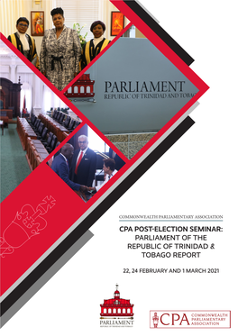 Parliament of the Republic of Trinidad & Tobago Report