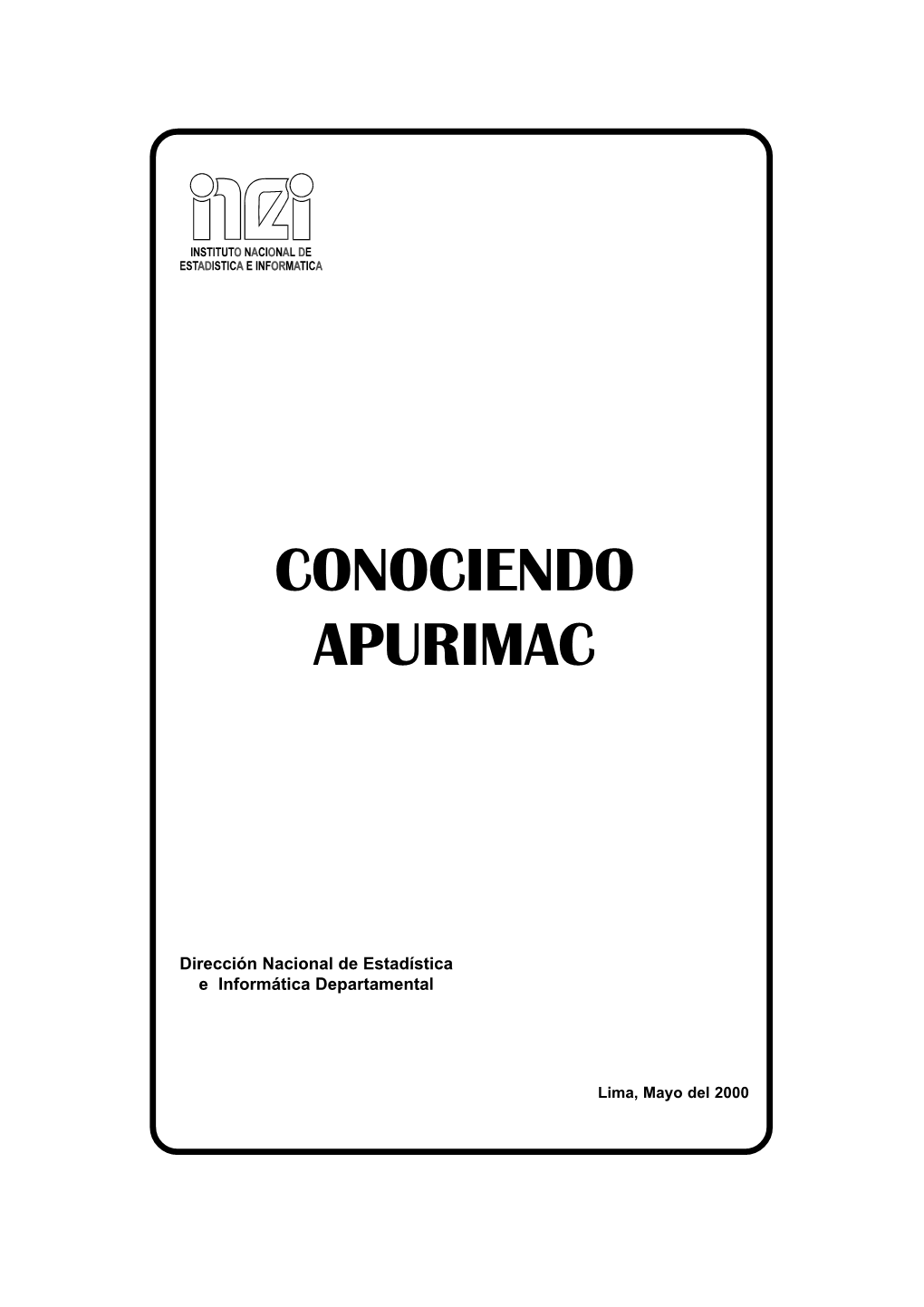 Conociendo Apurimac