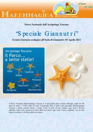 “Speciale Giannutri” Evento Giornata Ecologica All’Isola Di Giannutri: 03 Aprile 2011