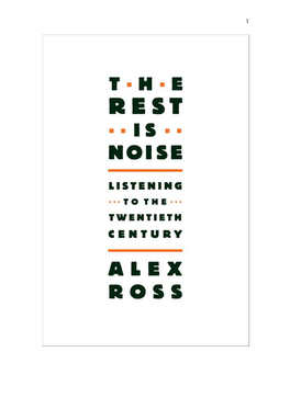 Ross The-Rest-Is-Noise.Pdf