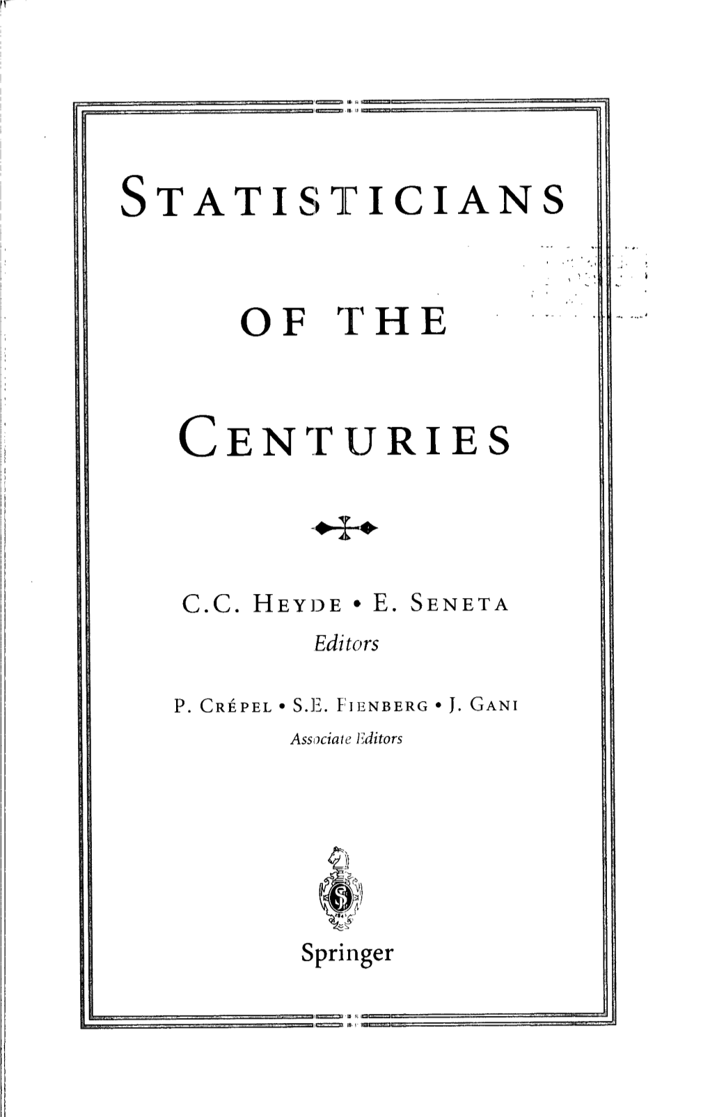 Statisticians of the Centuries