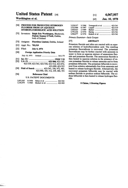 United States Patent (19) (11) 4,067,957 Worthington Et Al