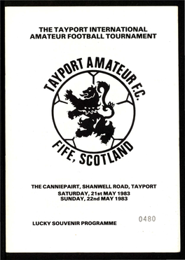 The Tayport International Amateur Football Tournament