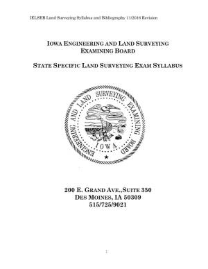 United States Public Land Survey System (Plss) Notes