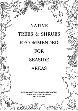 Native Trees and Shrubs for Seaside Areas