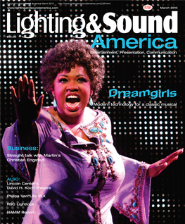 Dreamgirls Modern Technology for a Classic Musical