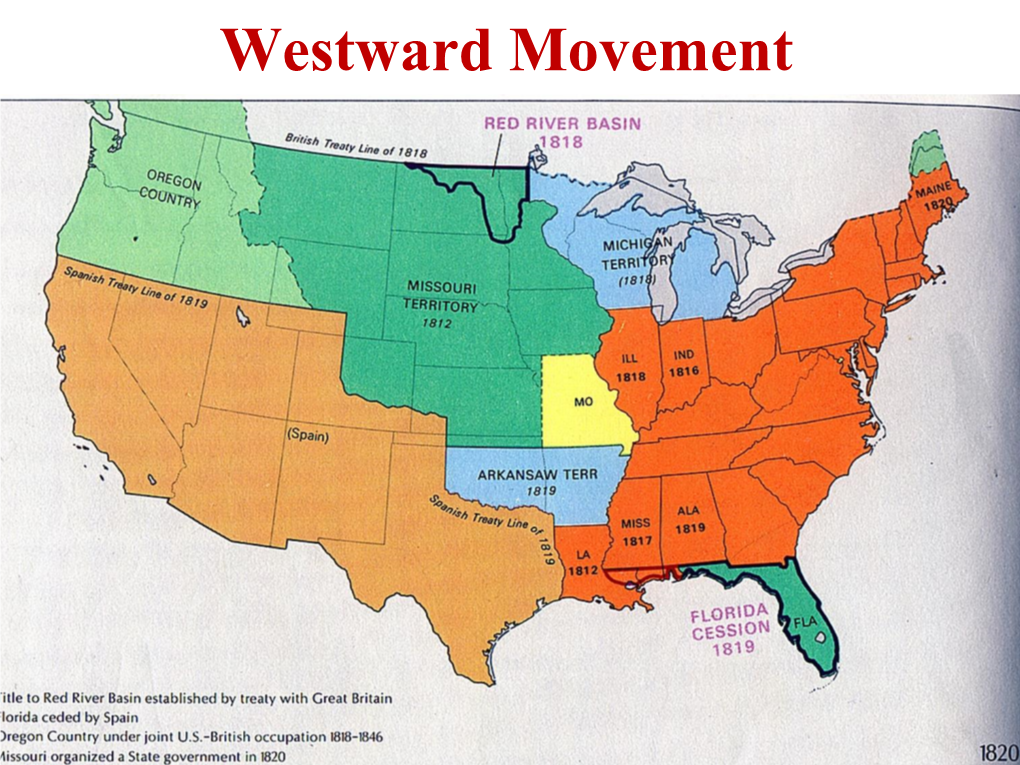 AP Manifest Destiny and Sectionalism Notes