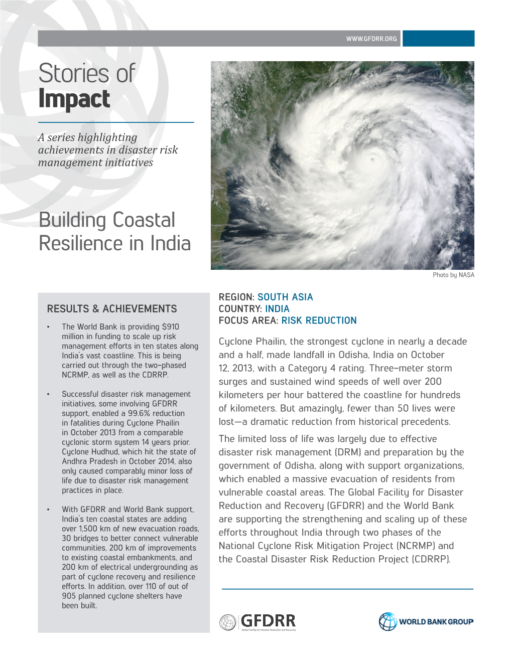 Building Coastal Resilience in India