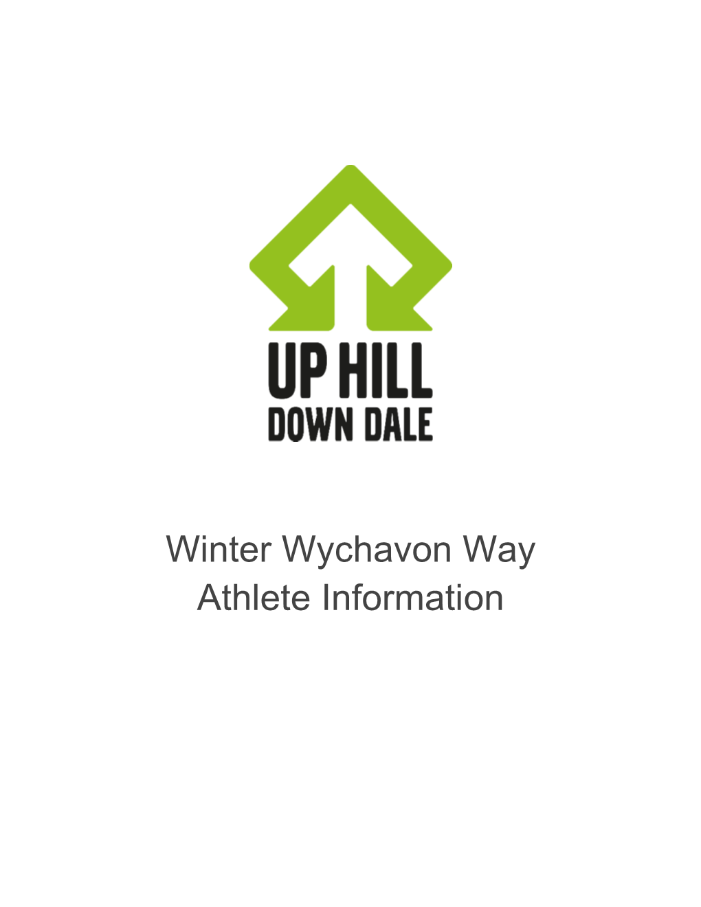 Winter Wychavon Way Athlete Information