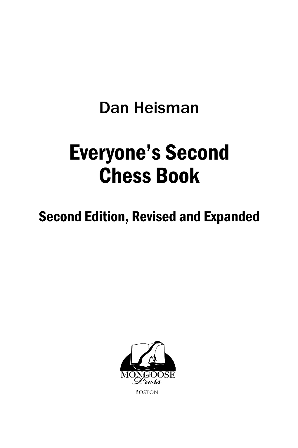 Everyone's Second Chess Book