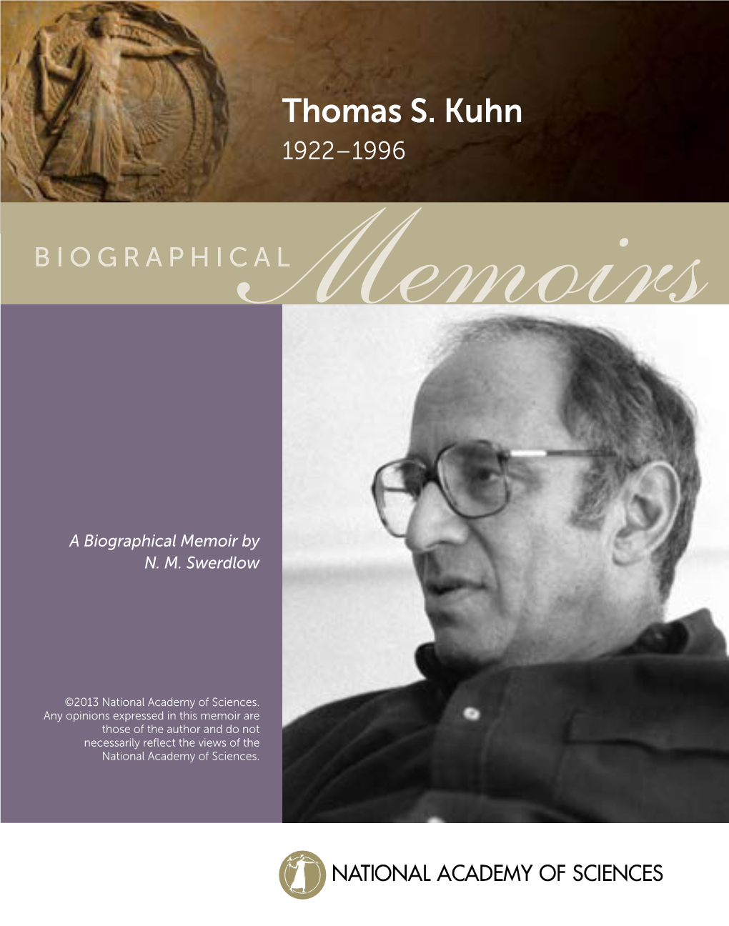 Thomas S. Kuhn 1922–1996