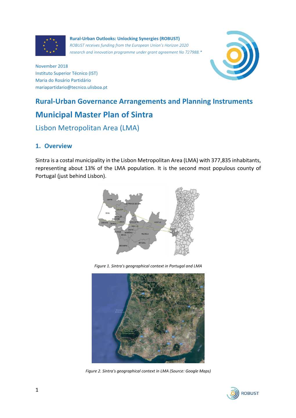 G-LIS1 Municipal Master Plan of Sintra.Pdf