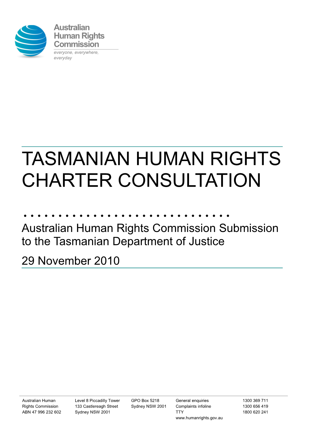 Australian Human Rights Commission s9