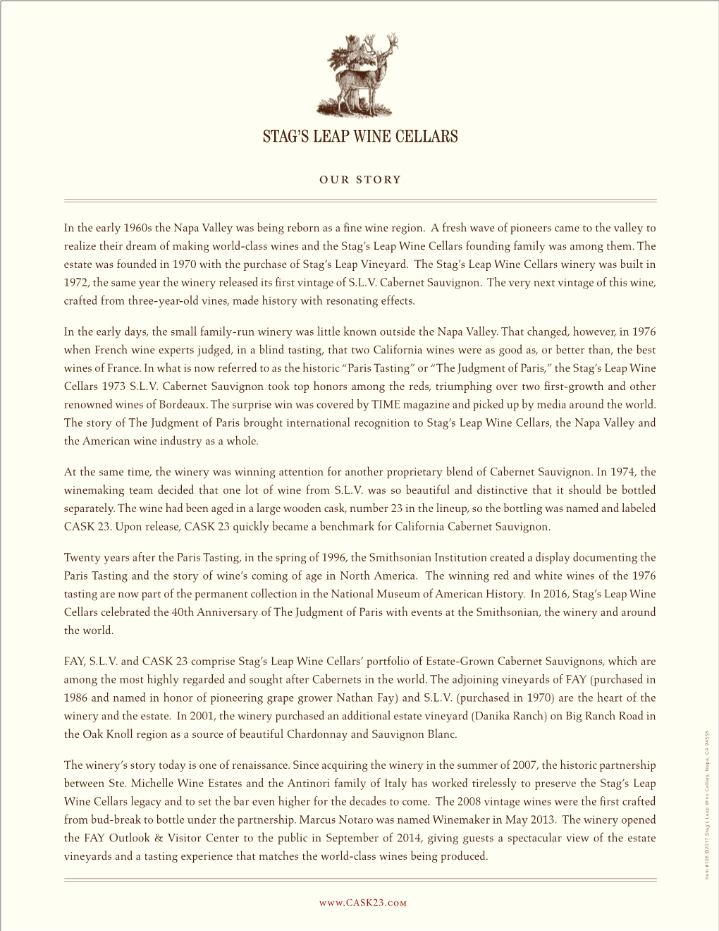 Stags-Leap-Wine-Cellars-Story.Pdf