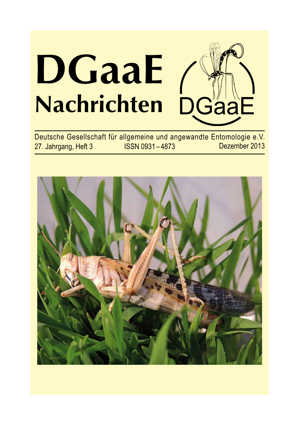 Dgaae Nachrichten