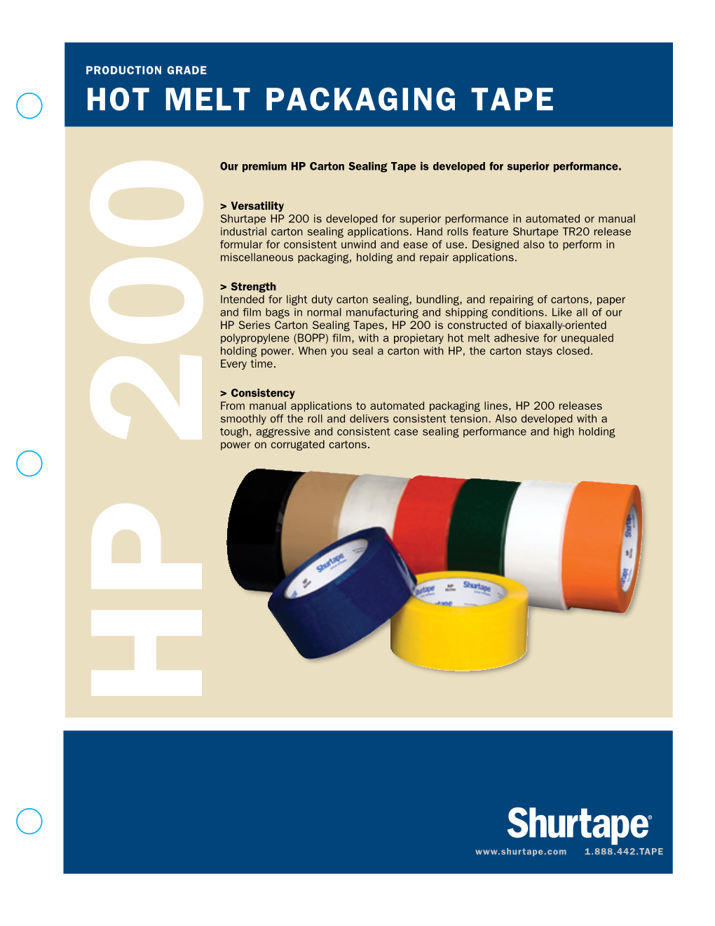 Hot Melt Packaging TAPE