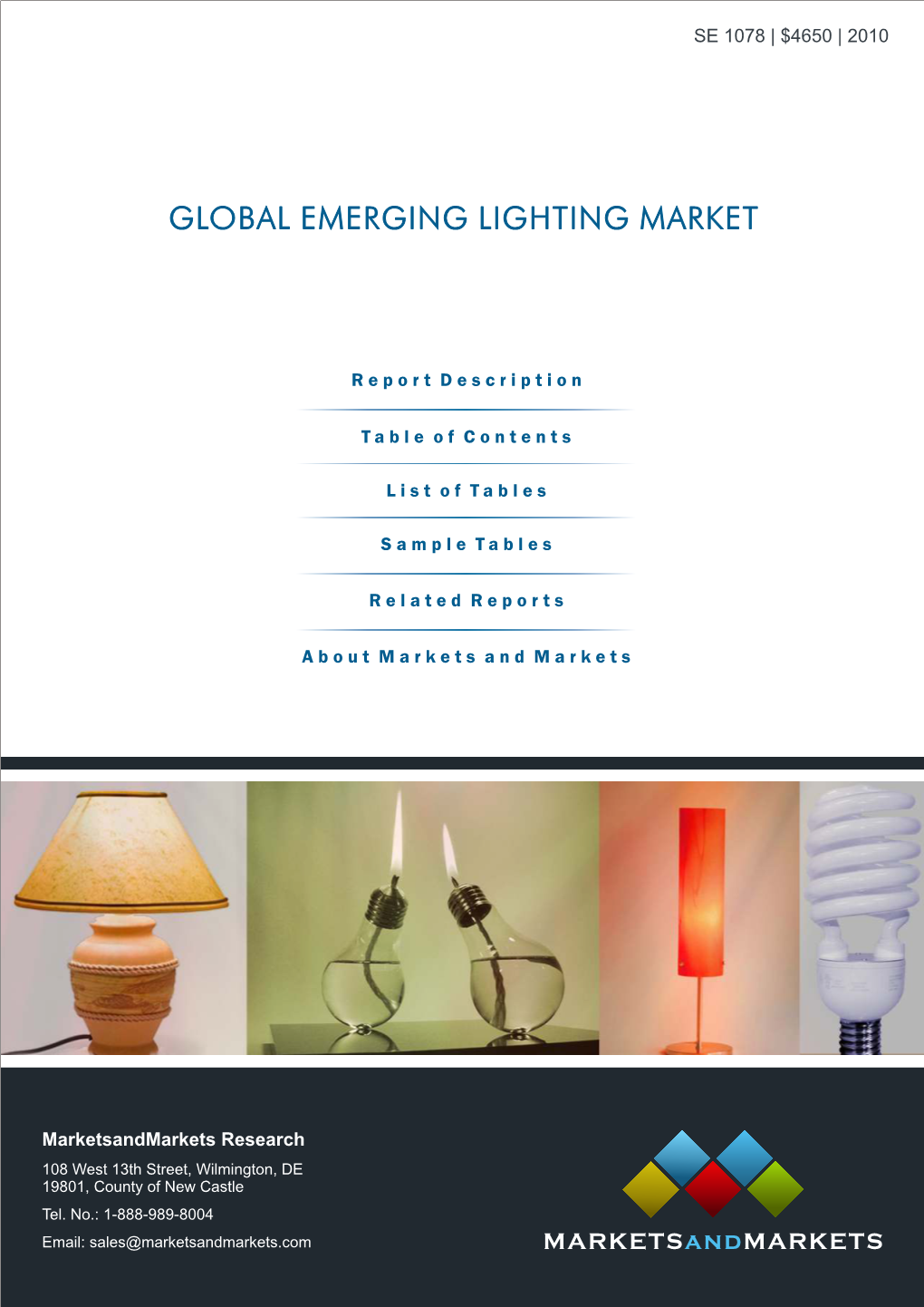 Emerging Lighting Market