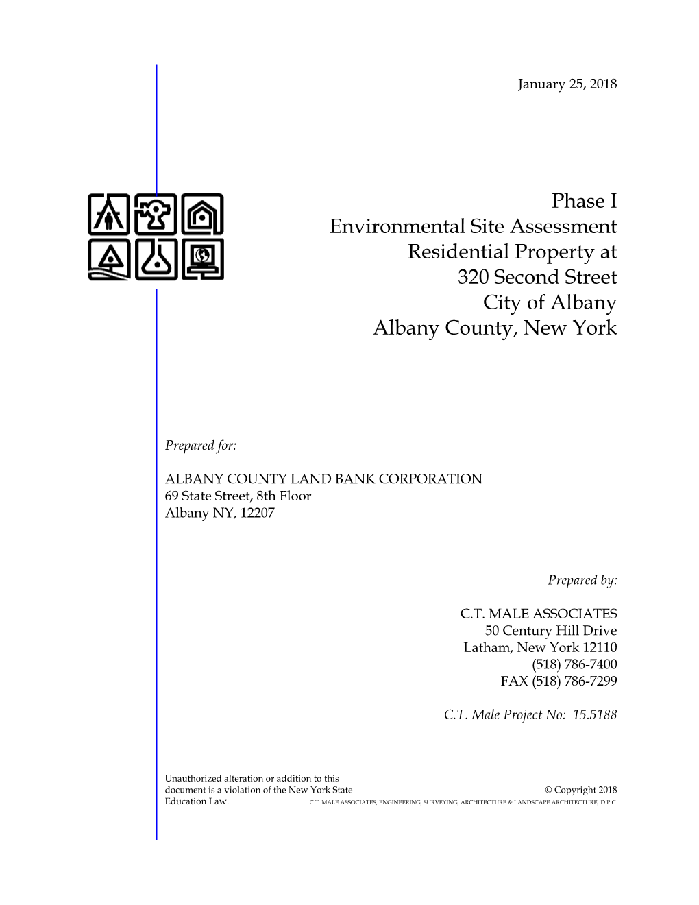 Environmental Site Assessment Residential Property at 320 Second Street