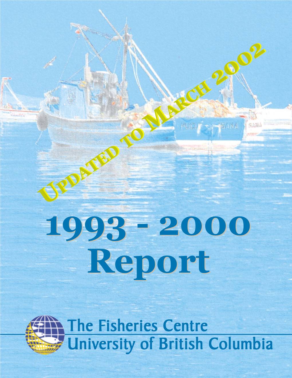 Fisheries Centre Report Cover