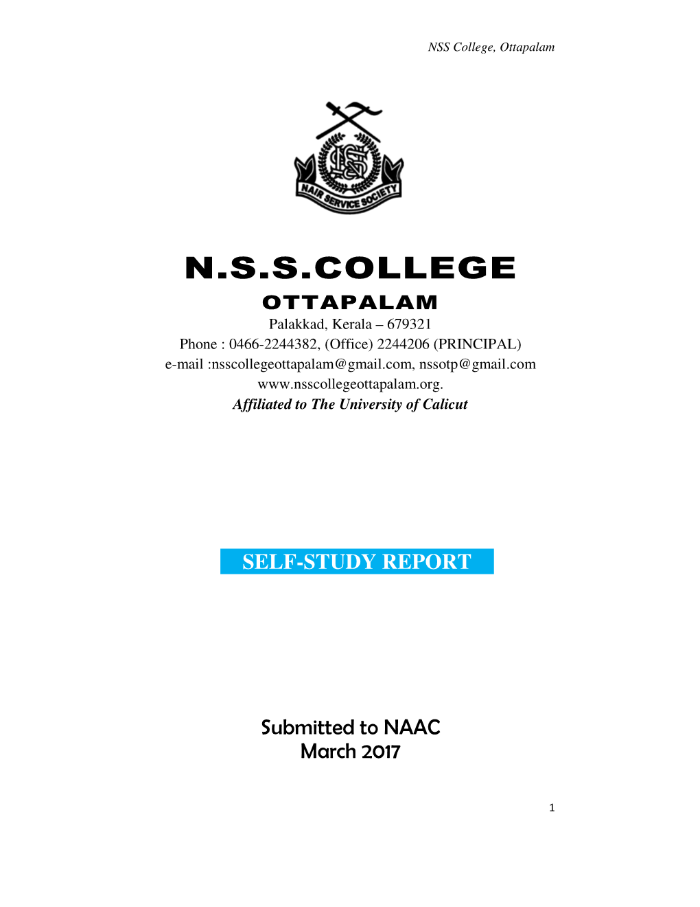 N.S.S.College