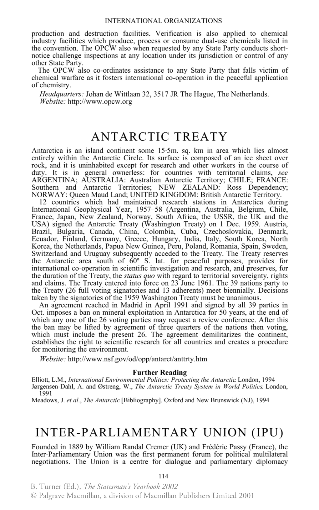 Antarctic Treaty Inter-Parliamentary Union