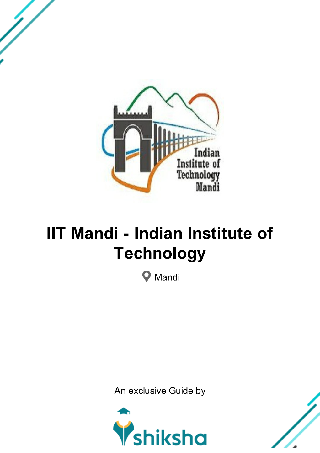 IIT Mandi - Indian Institute of Technology