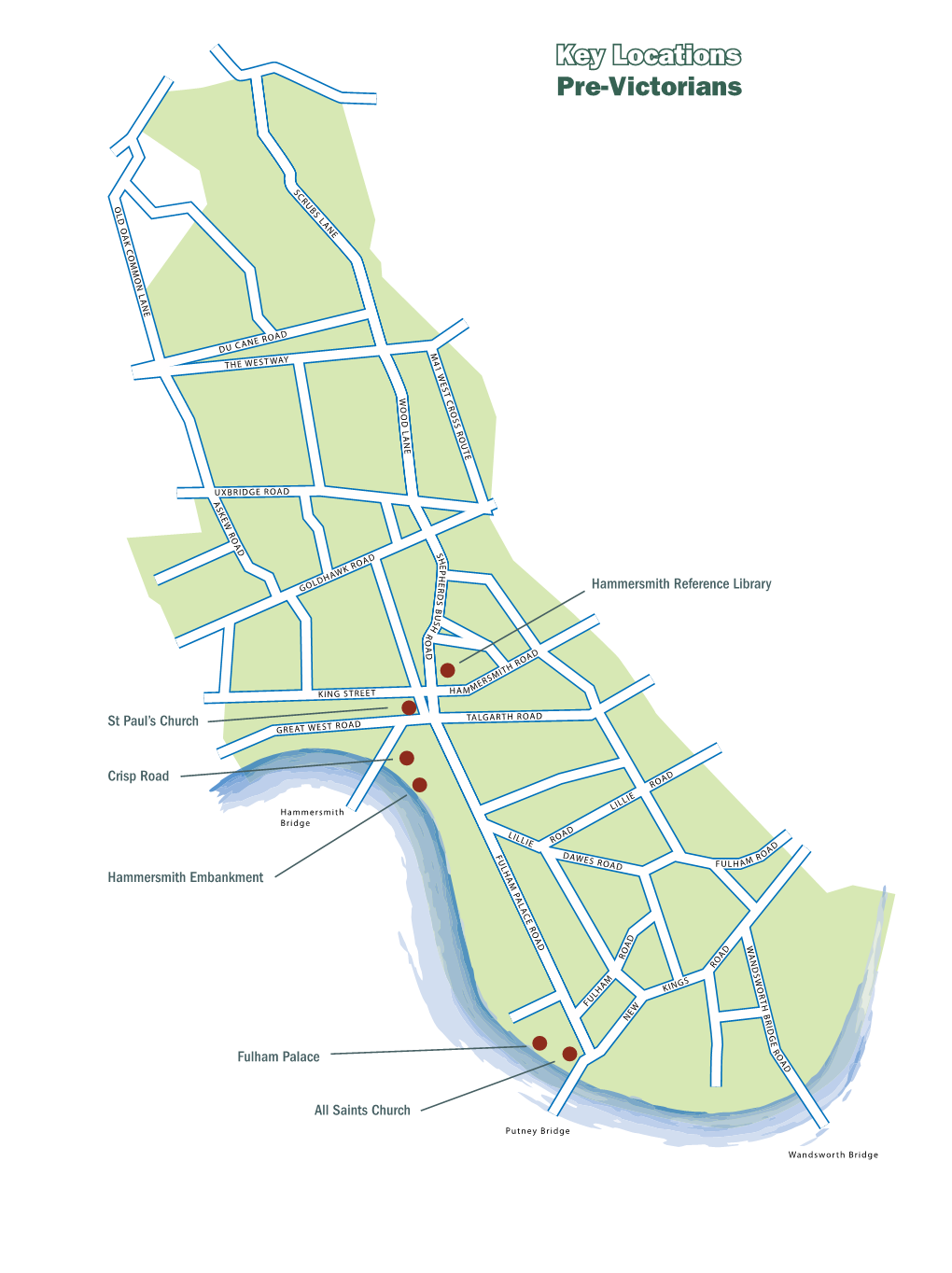 Key Locations Pre-Victorians