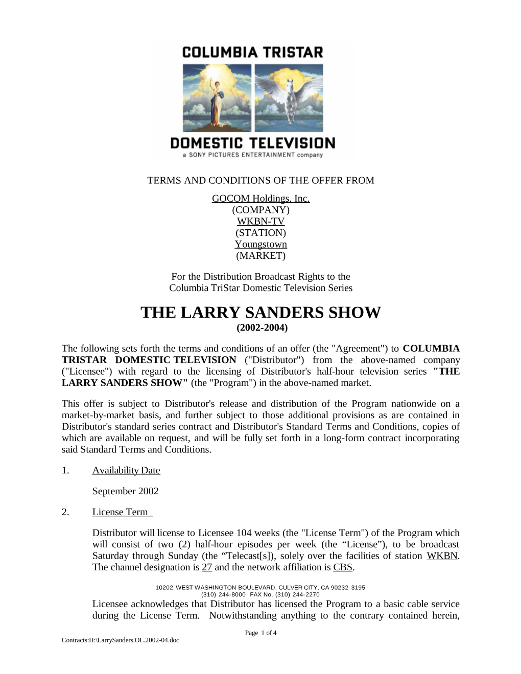 The Larry Sanders Show (2002-2004)