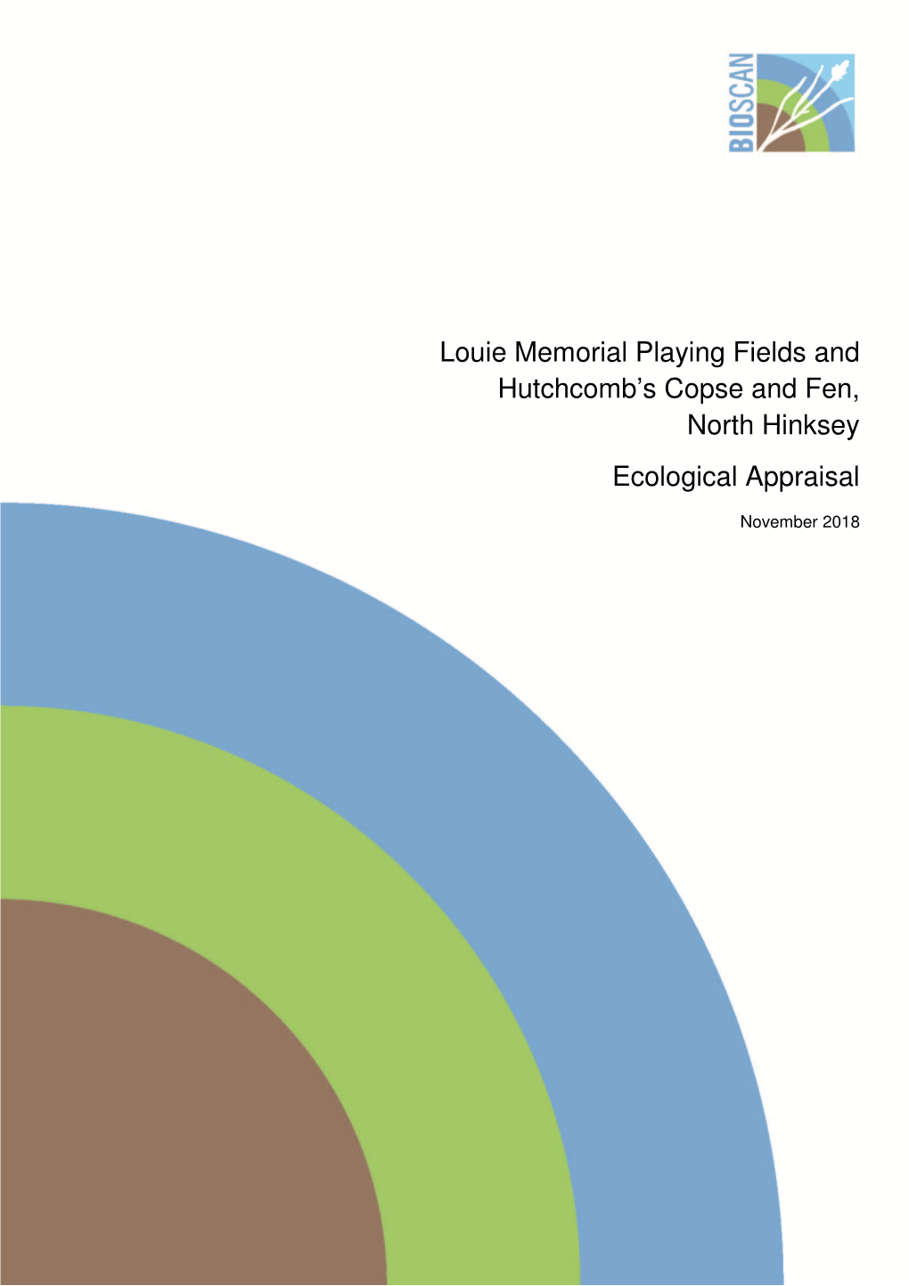 Louie Memorial Playing Fields and Hutchcomb's Copse and Fen, North