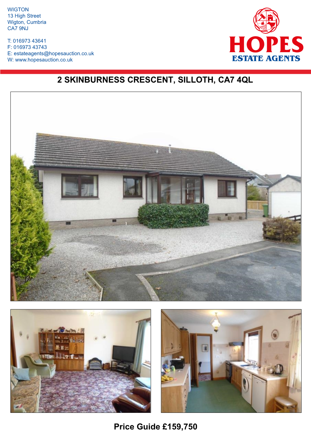 2 Skinburness Crescent, Silloth, Ca7 4Ql