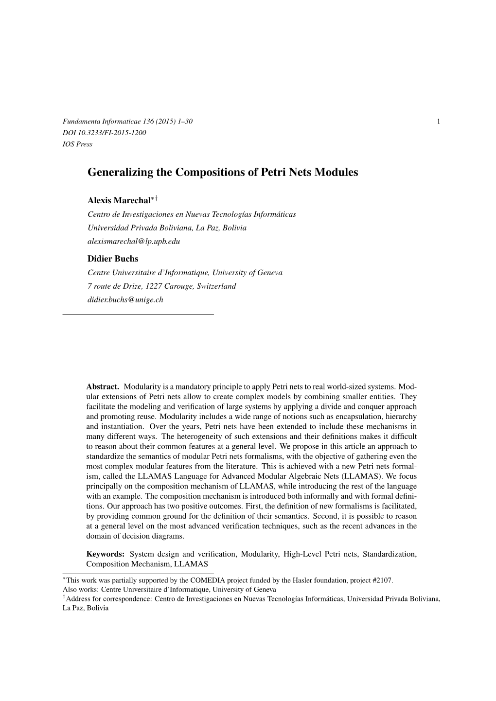 Generalizing the Compositions of Petri Nets Modules