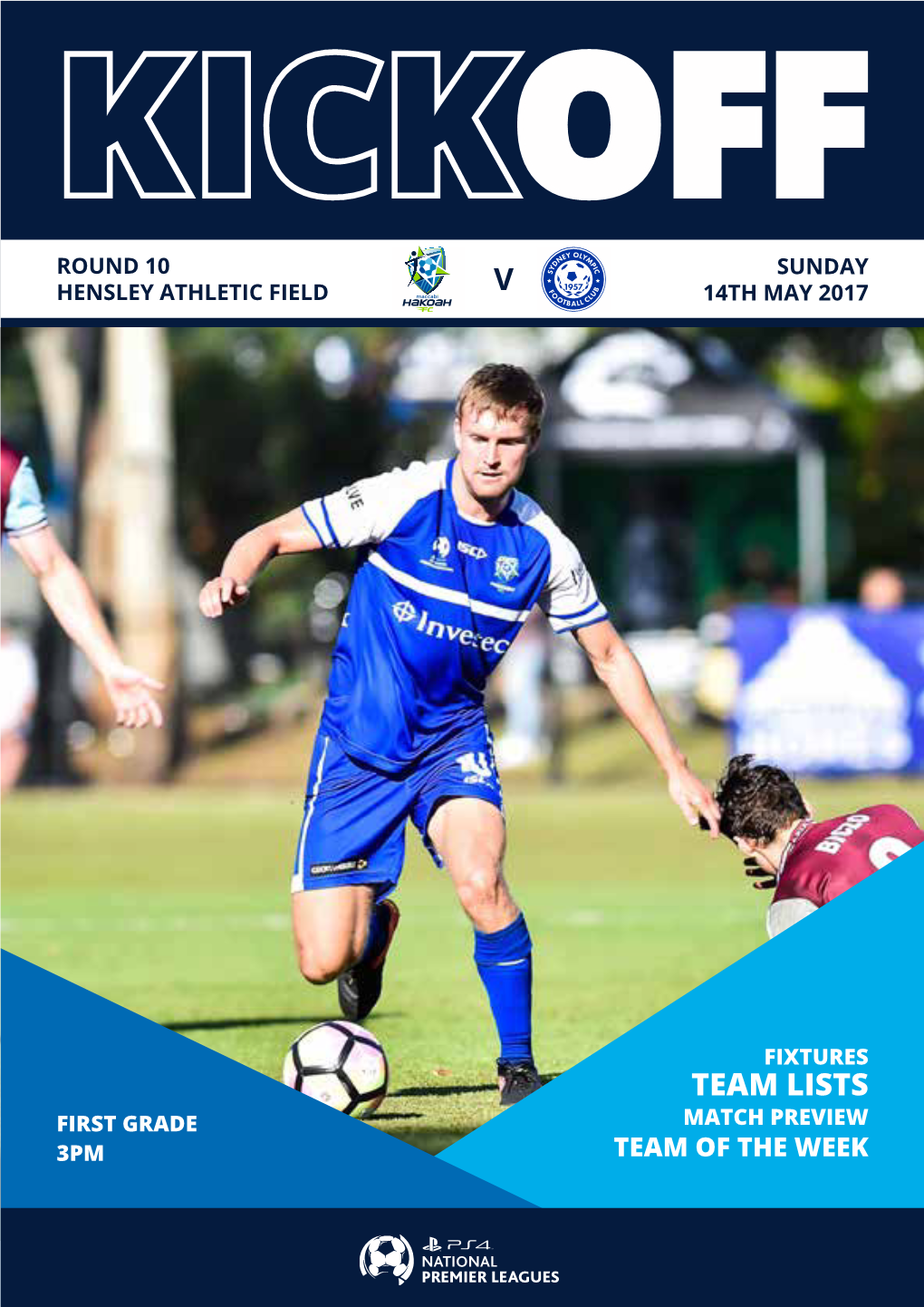 2017 Round 10 Hakoah Sydney City East V Sydney Olympic