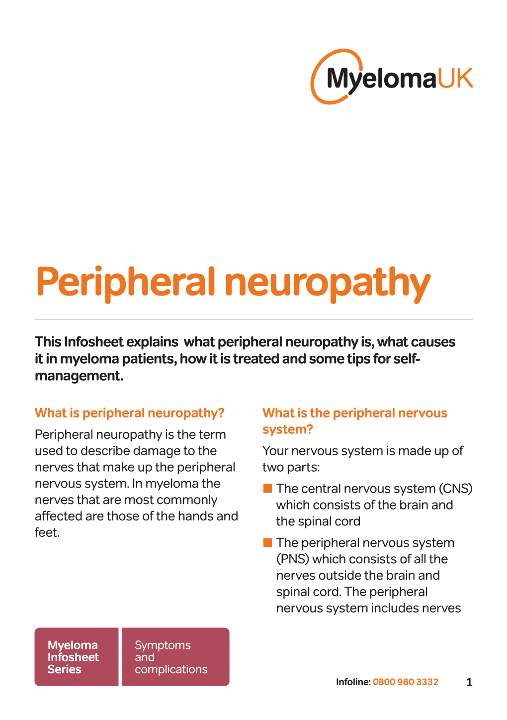 Peripheral Neuropathy