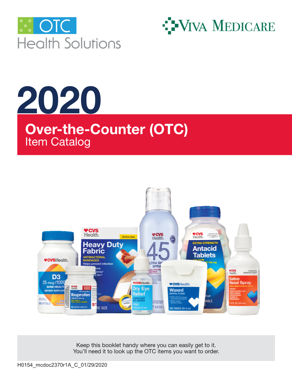 2020 Over-The-Counter (OTC) Catalog
