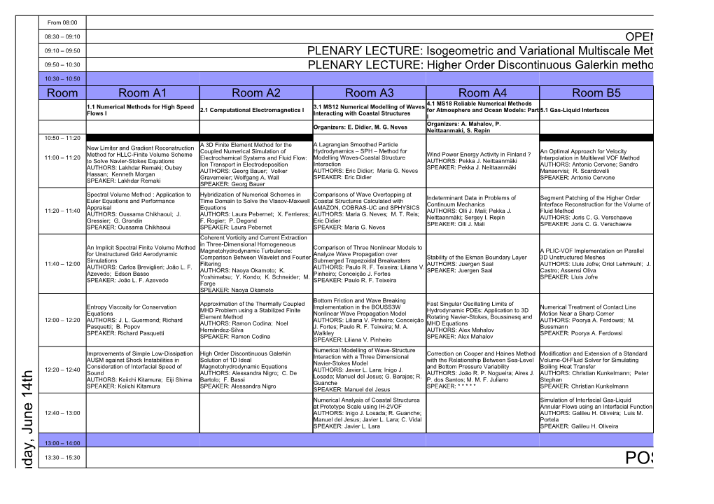 Final Programme