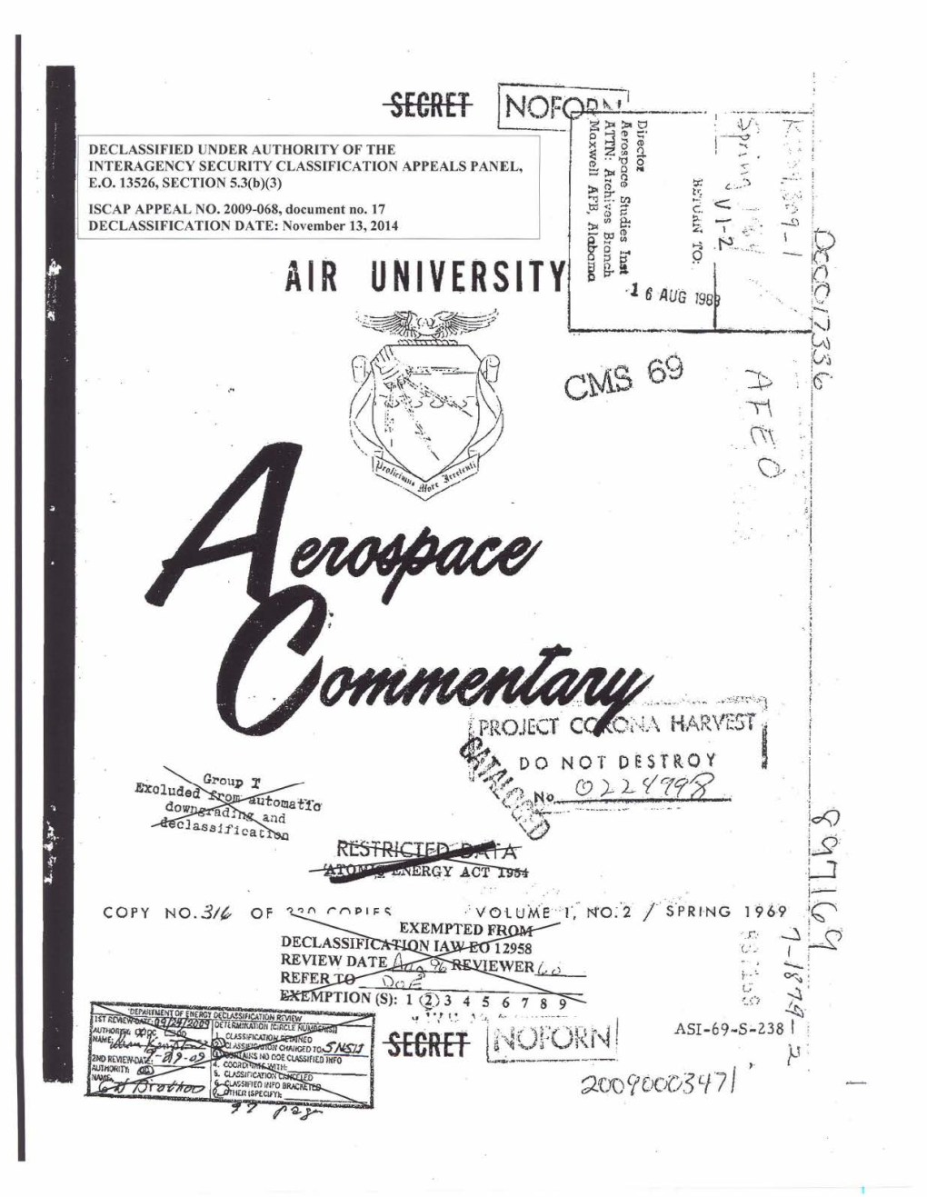 Air University Aerospace Commentary