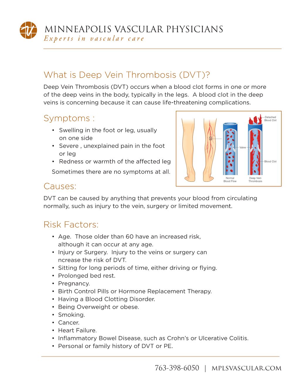 What Is Deep Vein Thrombosis (DVT)? Symptoms : Causes: Risk Factors