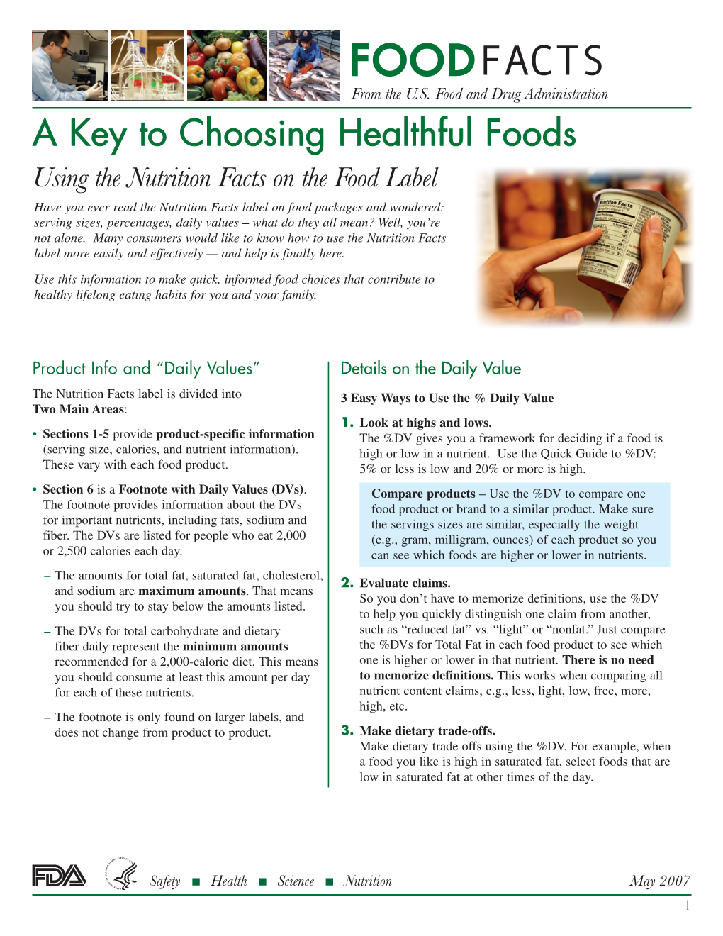 Nutrition Label