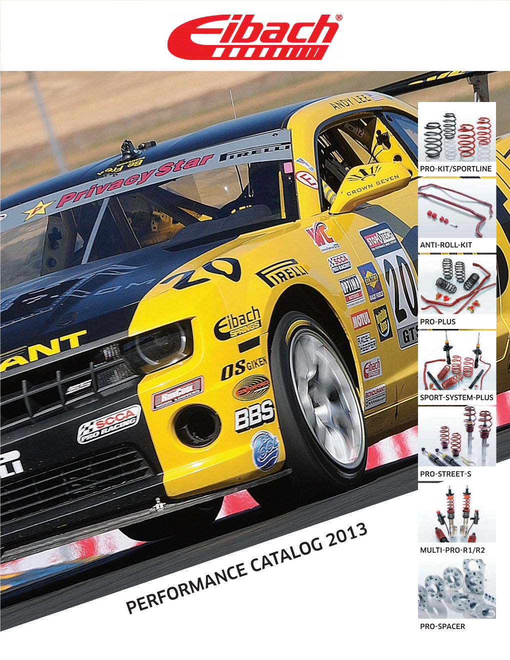 Performance Catalog 2013 Pro Spacer 2