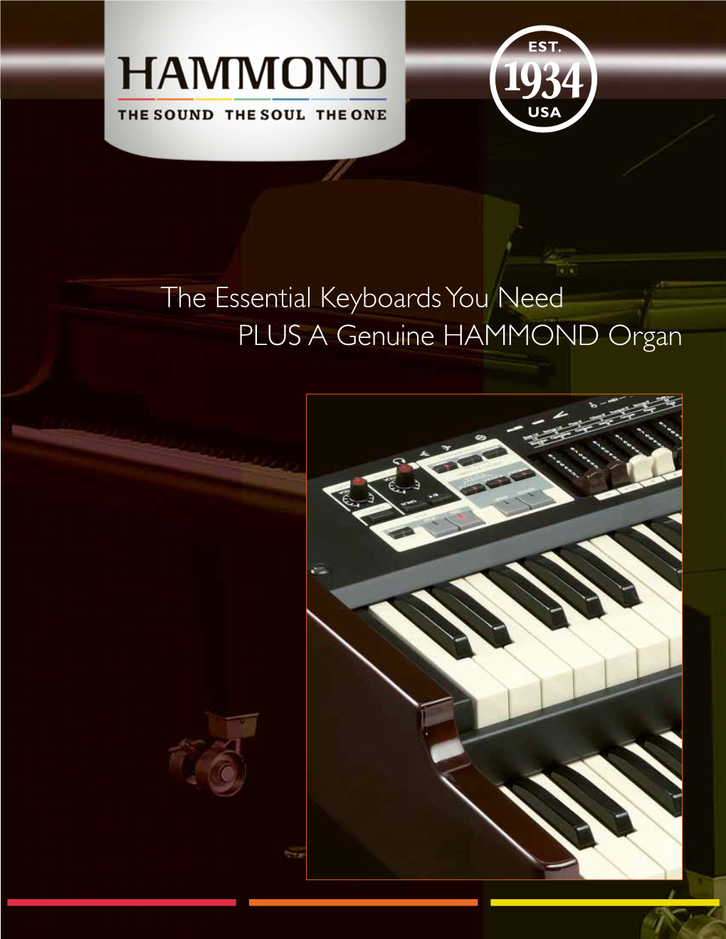 The Essential Keyboards You Need PLUS a Genuine HAMMOND Organ