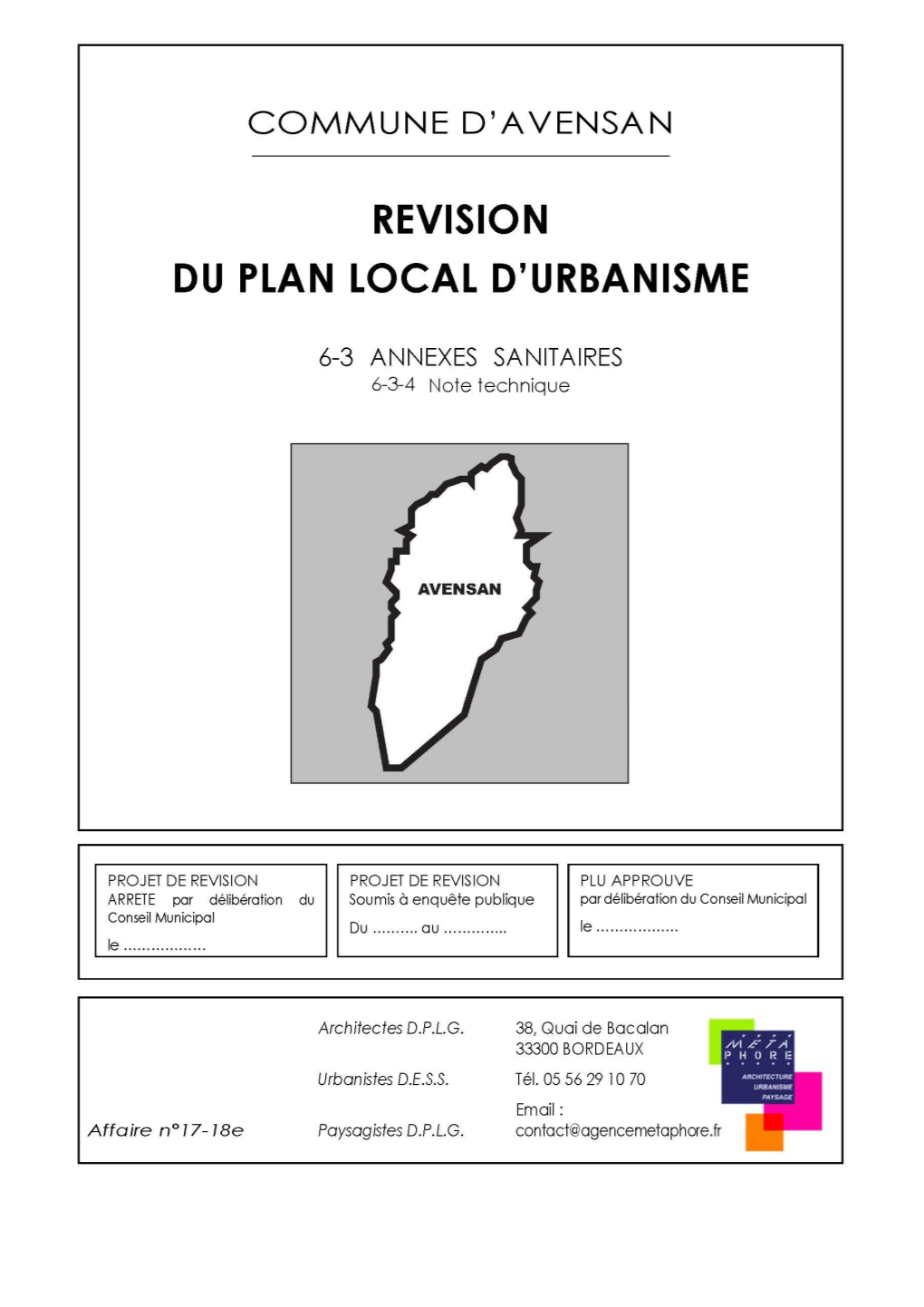 6-3-4 Note Technique Projet