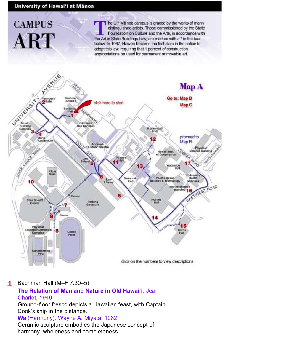 Campus Art Tour