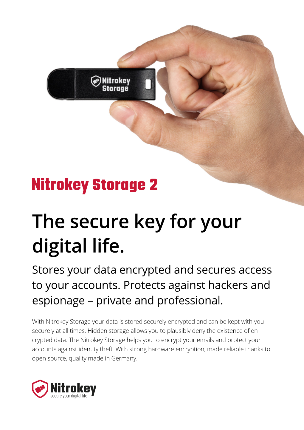 Nitrokey Storage 2