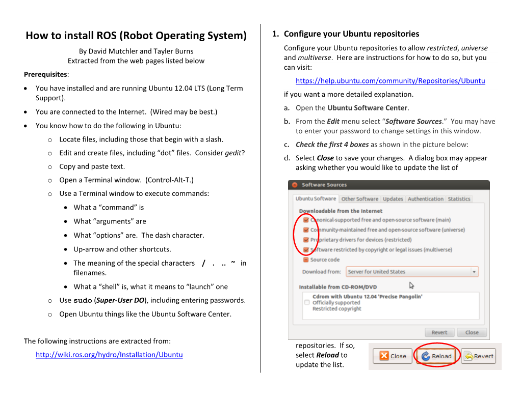 How to Install ROS (Robot Operating System) 1